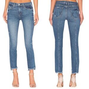 McGuire Denim Lido High Rise Step Hem Jeans Women’s 30 Slim Straight Denim